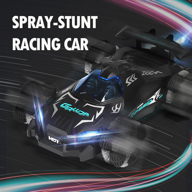 Drift Spray Racing Luz de Música de Alta Velocidade 2.4G CARRO REMOTO REMOTO CRIANÇA DE CARGAMENTO DE CARGAMENTO DE CARGA