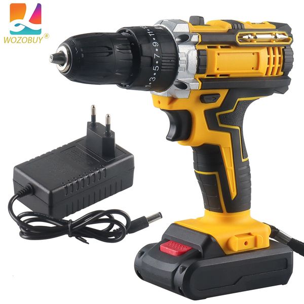 Drift Driver 21V13AH Battery Hammer avec 28 nm max 253 Position 2 Vaxe variable 38 Chargeur rapide de Chuck sans clé 240402