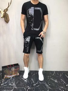 Drill Survêtements pour hommes costumes d'été Hot marque designer hip hop s Designers Survêtements Jogging Suit Survêtement Homme Pantalon à manches courtes # CH168TKI