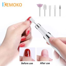 Perceuses Electric Nail Drill Machine Set Polish Manucure Professional Nail Polishing Tool Pédicure Grinceing Equipment Mill For Gel Nail