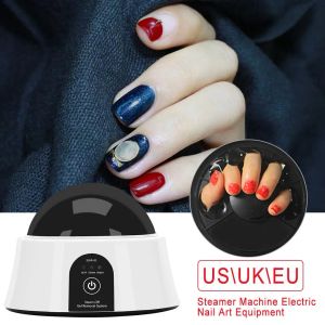 Taladores Gel Herramienta de remojo de esmalte de uñas Hine Portable Equipo de limpiador de arte eléctrico de uñas Portable para salón Uso del hogar US UK EU