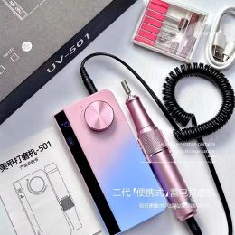 Perceaux Yokefellow sans fil Drill sans fil Hine Pink 35000rpm Fichier de ongles électrique portable rechargeable pour le gel de vernis à ongles arcylique