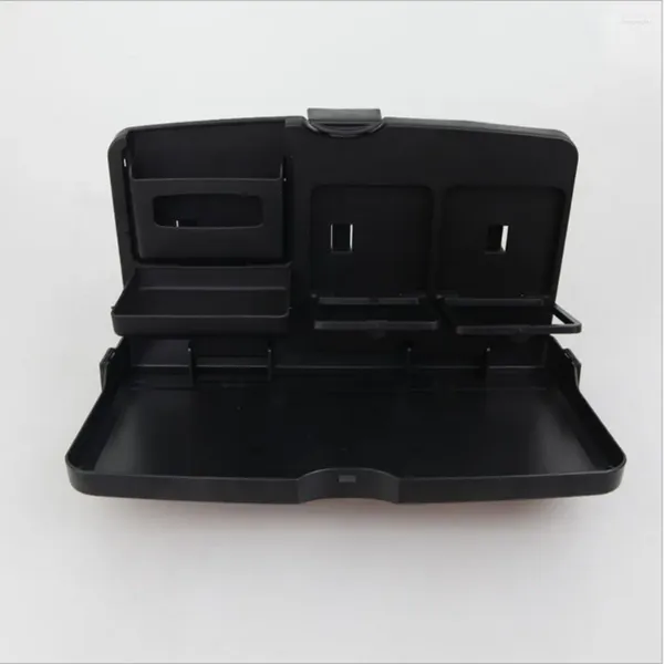 Soporte para bebidas, asiento trasero de coche, organizador de mesa de comedor, bandeja para ordenador portátil con soporte plegable para teléfono, estante para bebidas