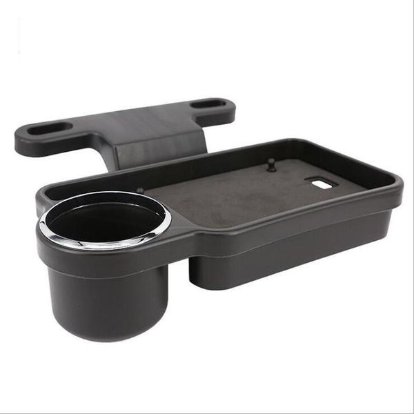 Porte-boissons siège arrière de voiture plateau à boissons support de Table alimentaire tasse multifonctionnel arrière assiette à dîner pliant RackDrink