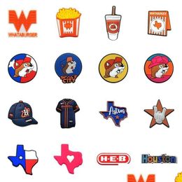 Rietjes Drinken Sts Moq 20st Texas Style Custom Sile St Toppers Er Charms Buddies Diy Decoratieve 8Mm Feestartikelen Gift Dro Dhzwo