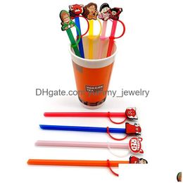 Drinken Sts 11 Kleuren Tv Film Film Karakters Sile St Toppers Accessoires Er Charms Herbruikbare Spatwaterdichte Stofplug Decoratief 8Mm P Otiap