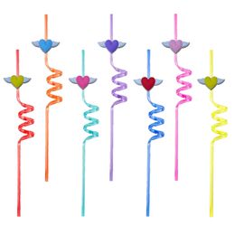 Boire Sts Love Wings Themed Crazy Cartoon Plastic For Pop Party Supplies St Girls Decorations Decoration Favors Birthday Favors OTFS1