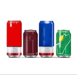 Drinkware -handle 500 ml verbergen een biertje kan siliconen deksel flessen mouw kast cola cover cover flessen houder thermische tas camping reisinventaris groothandel rra751