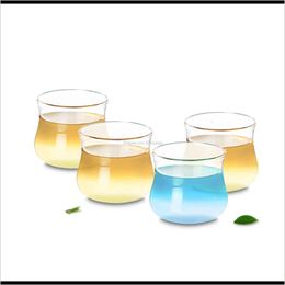 Principale cuisine, tasses de bar pour la maison Gardenlots gardien 50 ml Bodybuilding en forme de chaleur en verre de thé à thé