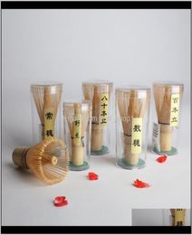 Drinkware keuken eetbar huizen tuin drop levering 2021 Japanse ceremonie bamboe matcha chasen theeservice praktisch poeder wh1544181