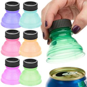 1-Pack Reusable Beverage Can Lid - Soda & Beer Cap Protector, Dustproof Silicone Cover