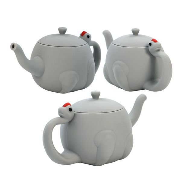 Drinkware Tasse à eau Gobelets pour bébé Silicone inoffensif Anti-dérapant Anti-chute YHS 4 Styles Design Animal avec couvercles et poignées Fournitures pour bébé