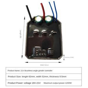 Drive les accessoires de carte mère Contrôleur de la carte Power Tool Speed Speed Treer Electric Control Board Board Electric Wrench