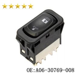 Bouton de commande de commutateur de fenêtre électrique côté conducteur A06-30769-008 Commutateur de lève-vitre A0630769008 pour F reightliner Columbia 2001-2011