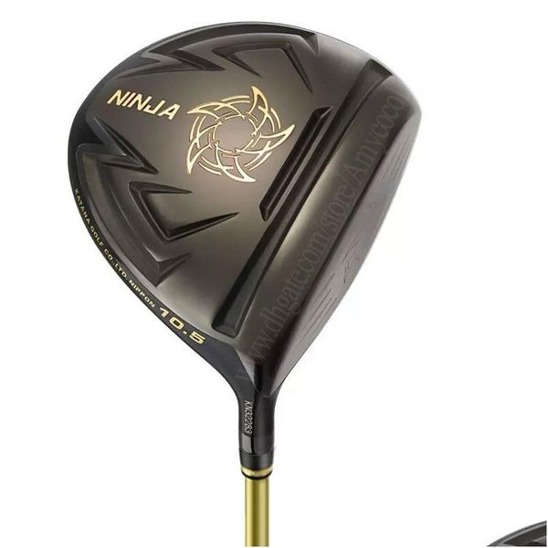 Driveurs Golf Clubs for Men Voltio Ninja Driver Katana Graphite Shaft R / S Flex 9,5 ou 10,5 Loft Drop Livilor Sports Outdo Otzyl