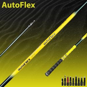 Pilotes de Golf, arbres de Club de Golf Autoflex jaunes SF505xx/SF505/SF505x, manche en Graphite flexible, manchon et poignée d'assemblage gratuits