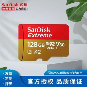 Stuurprogramma's geheugenkaarten harde stuurprogramma's Micro SD -kaart 256 GB 128 GB High Speed ​​Memory Card TF Flash SD -geheugenkaart 512 GB Klasse 10 A2 voor smartphon
