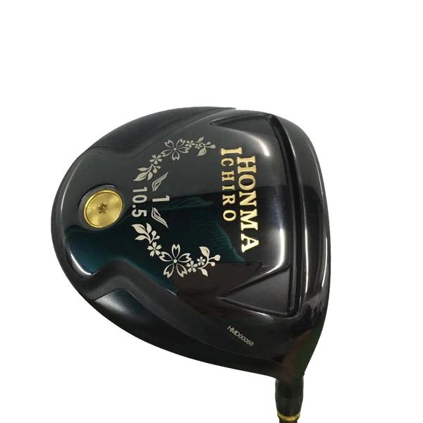 Controladores Nuevo controlador de golf negro con eje Ichiro honma 9,5/10,5 grados superan el estado de ánimo estándar Golf de alta reversa R/S/SR