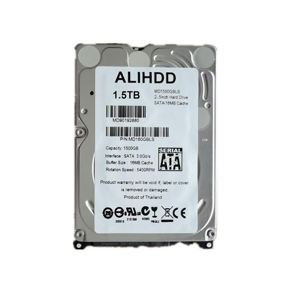 Unidades de 1500GB SATA 2.5 pulgadas HDD de altura de 15 mm para PC Tower/Server/MiniitX/Desktop/Machine Garantía para 1 año