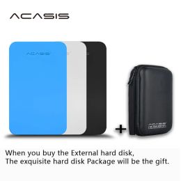 Disques ACASIS''2TB 1TB 500GB Super disque dur externe USB3.0 HDD stockage pour PC, Mac, tablette, Xbox, PS4, TV Box 4 couleurs HD