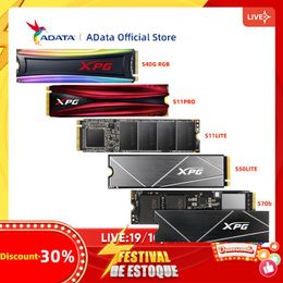 Drives ADATA XPG GAMMIX S11 PRO M2 SSD NVME 512GB 1TB 2TB M.2 S50 2280 PCIE S50 S40 S70B Drive à solide interne pour ordinateur portable