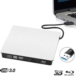 Drijft BluRay USB 3.0 externe dvd drive bluray combo bdrom 3D Player dvd rw brander schrijver voor laptopcomputer mac pc hp acer lenovo