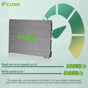 Drive CUSO SSD 2.5 Disque dur 120 Go 240 Go 480 Go HD SATA III Disque Disque interne pour ordinateur portable pour ordinateur portable