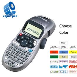 DRIVES EQUITPER 20PCS TAPES + HANDHELD LABEL PRINTER Compatibel met de Dymo Letra Tag LT100H voor het Dymo LT -serie Label 91205