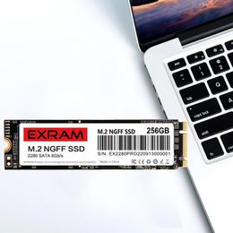 DRIVES EXRAM SSD M2 NGFF SATA3 2280 HARDE ADTE INTERNE SIL SOLID STATE ADTE HARDE DISK 128 GB 256 GB 512 GB 1 TB VOOR LAPTOP
