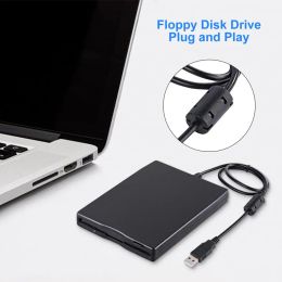 Drijft externe floppy drive compact kantoor externe 1,44 m 2hd USB floppy schijfaandrijving hoge snelheid draagbare floppy drive voor pc