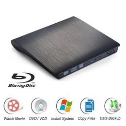 Drive l'externe optique entraîneur USB 3.0 Brom Bluray Burner 4K 3D Bluray Player CD / VCD / DVD Écrivain Enregistreur pour le bureau / ordinateur portable