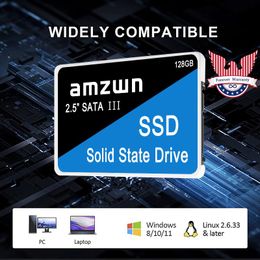 Drives pour ordinateur portable PC SSD 120 Go 250 Go 500 Go 960 Go 2 To SSD 2.5 Disque du disque Disque à l'état solide Disques 2,5 "Internal