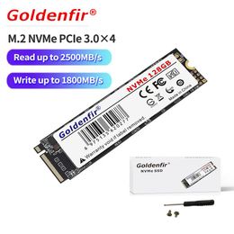 Drijft Goldenfir M.2 SSD PCIE 128 GB 256 GB 512 GB HARDE DISK M2 NVME 1 TB Interne Solid State Drive