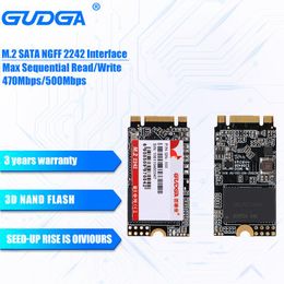 Drives Gudga SSD M2 SATA 22 * 42mm M.2 NGFF 128 Go 256 Go 512 Go 1TB Disque dur de disque dur à état dur interne pour ordinateur portable pour ordinateur portable