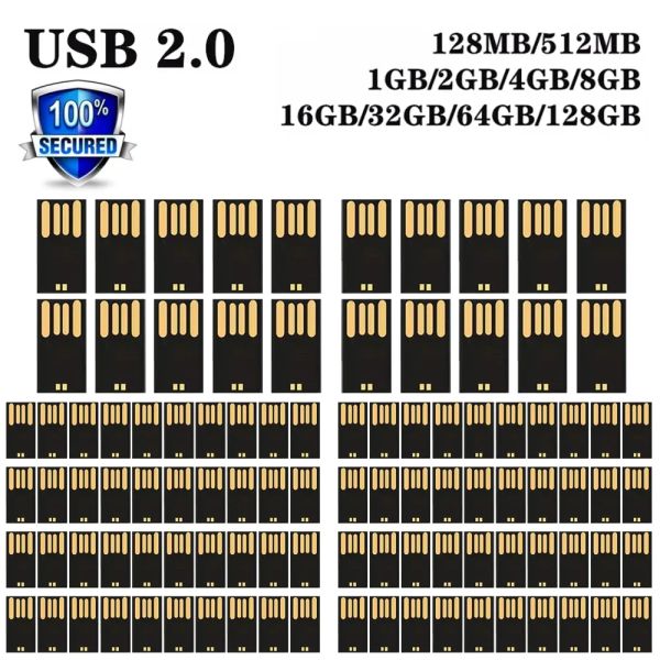 Drive à haute vitesse en gros UDP USB 2.0 Mémoire Flash 4 Go 8 Go 16 Go 32 Go 64 Go 128g Disque court U Penk Pendrive Livraison gratuite