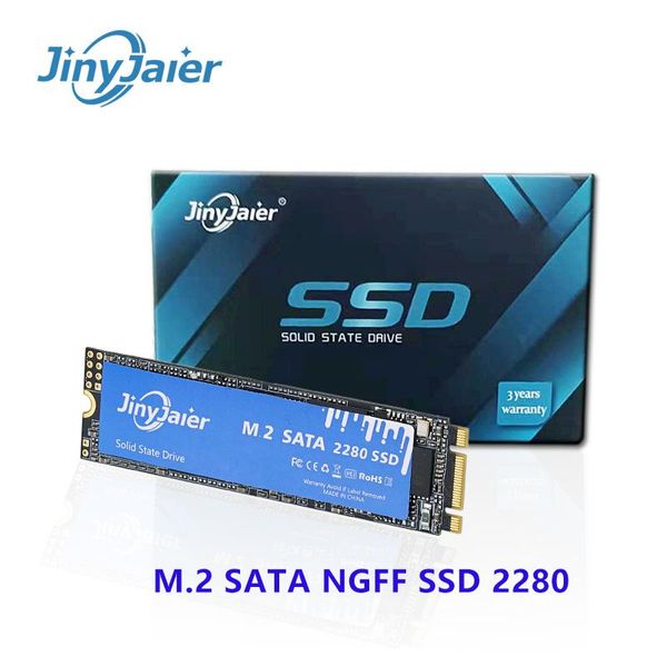 Drives Jinyjaier M.2 NGFF SATA SSD 240 Go 1TB M2 SSD 120 Go Disque disque de disque dur Disque à l'état solide interne pour PC SSD 256 Go 500 Go 128 Go