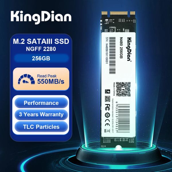 Drive Kingdian M.2 2280 SATA SSD 120 Go 240 Go 128 Go 256 Go 512 Go 1TB HDD M2 NGFF interne Solid State Drive pour ordinateur portable
