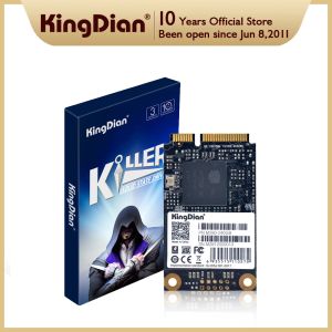 Drijft Kingdian MSATA SSD 128 GB 256 GB 512GB 1TB 2TB 3x5cm Mini Half Grootte kleine interne solid state harde schijf voor laptop en notebook