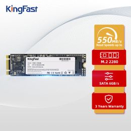 DRIVES KINGFAST M2 SATA SSD 512GB 1TB 2TB 128 GB 256 GB Solid State Drive 1 TB M.2 NGFF 2280 Interne harde schijf HDD voor desktop laptop