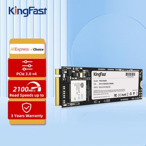 Drive Kingfast SSD NVME M2 1TB 512 Go 256 Go 128 Go HD SSD Drive M.2 2280 PCIe 3.0 Disque dur interne pour ordinateur portable PC de bureau