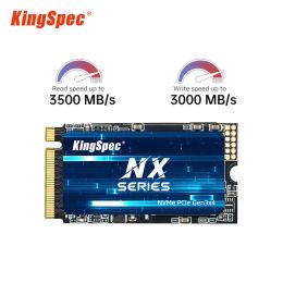 DRIVES KINGSPEC M.2 NVME PCIE 3.0 SSD 512GB 1 TB HARD DISK M.2 2242 HARDE ARTIJK 256 GB 128 GB Interne Solid State Drive voor laptop -bureaublad