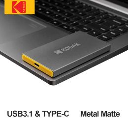 Drives Kodak Portable Solid State Drive X250 120 Go SSD USB3.1 Gen2 Disque dur externe Type C 3.1 240 Go 480 Go 960 Go Disco Duro externo