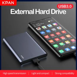 Drives KPAN HDD 2.5 Metal External Drives Hard Drives USB3.0 Disco Duro externo 1To Disque dur pour Xbox One, Xbox 360, PS4, bourse, ordinateur portable