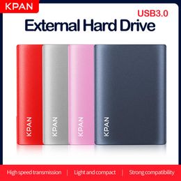 Disque Disque du disque dur KPAN HDD 250 Go 500 Go 750 Go 1TB 2TB USB3.0 HDD 2,5 "Disque dur externe portable disco Duro externo ordinateur portable / mac / ps