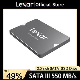 Drive Lexar SSD SATA 3 Drive HDD 2.5 Disque dur SSD 128 Go 256 Go 512 Go 1TB HD Disque Disque dur interne pour ordinateur portable pour ordinateur portable