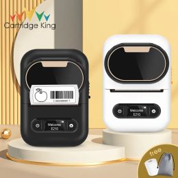 Drives Mini imprimante d'étiquette thermique portable E210 Maker Maker Wireless Bluetooth Pocket Sticker Imprimante pour l'étiquette adhésive Ruban de papier