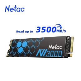 Unidades NETAC 3500MB/S M2 SSD 250GB 500GB 1TB 2TB NMVE SSD M.2 2280 PCIe3.0x4 Unidades de estado sólido interno para portátil de escritorio
