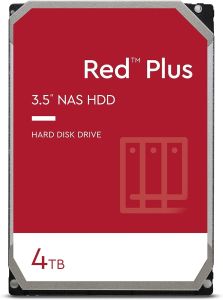 Drijft nieuwe 4TB VV D Red Plus NAS Interne harde schijf HDD 5400 RPM, SATA 6 GB/S, CMR, 128 MB Cache, 3,5 