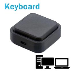 Un teclado USB programable USB para el teclado RO para Windows Linux Hot Key Mouse One Key Botón Mini Teclado USB
