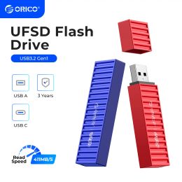 Drives Orico UFSD All Metal 256 Go USB Flash Drive 411 Mo / s Drives stylo